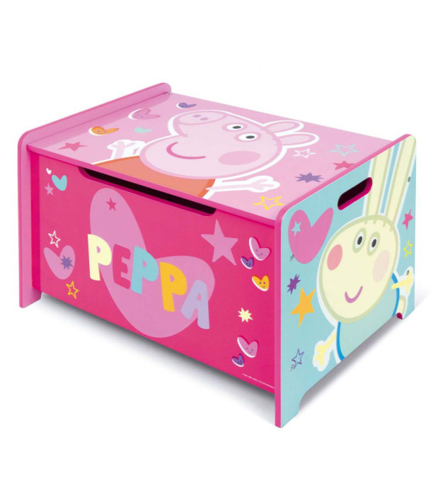 PEPPA PIG WOODEN TOY BOX