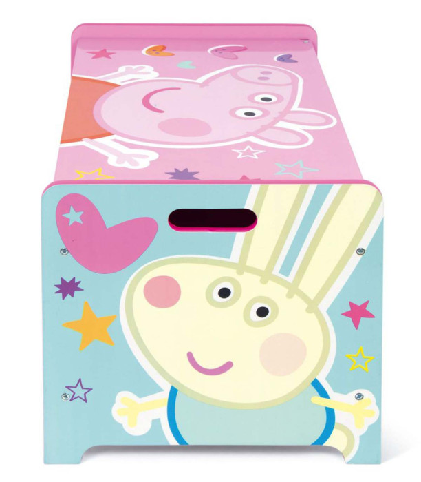 PEPPA PIG WOODEN TOY BOX