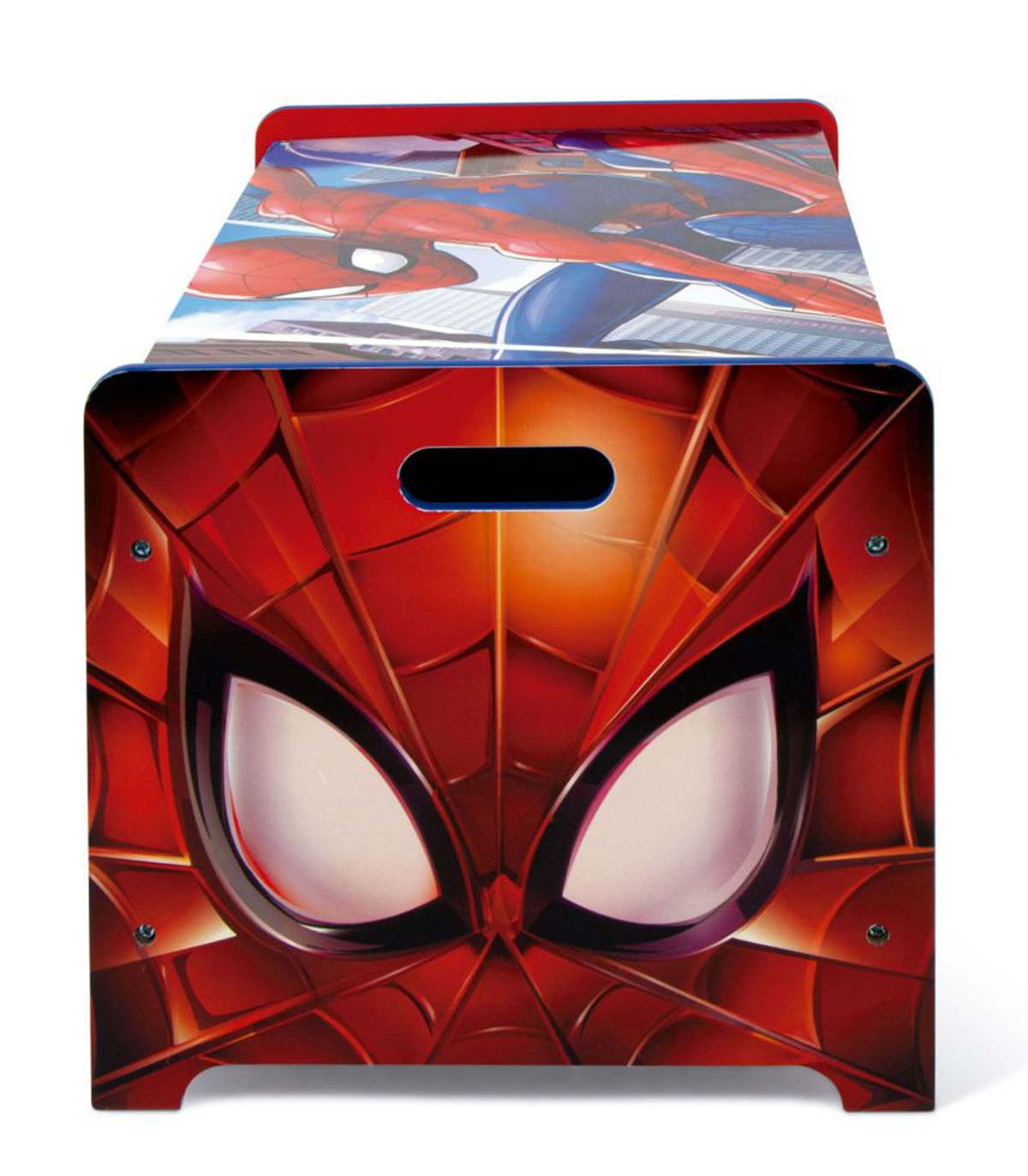 SPIDERMAN WOODEN TOY BOX