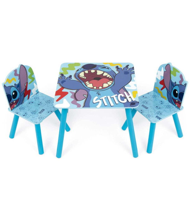 Ξύλινο τραπέζι με 2 καρέκλες STITCH
