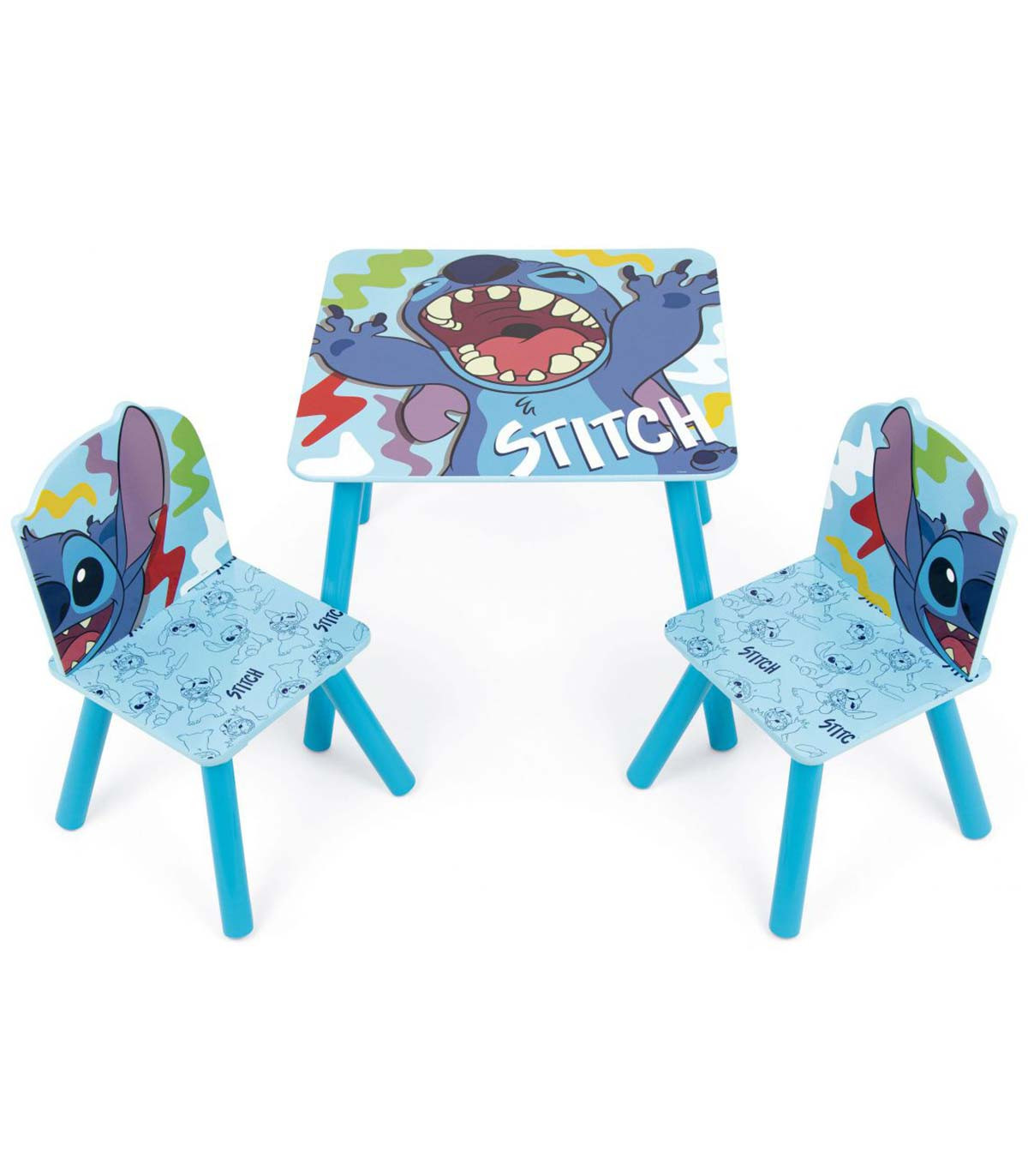 Ξύλινο τραπέζι με 2 καρέκλες STITCH