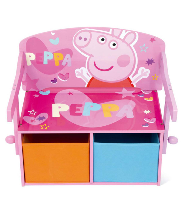 3 σε 1 ΞΥΛΙΝΟ ΠΑΓΚΑΚΙ/ΓΡΑΦΕΙΟ/ΟΡΓΑΝΩΤΗΣ PEPPA