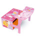 3-in-1 WOODEN BENCH/DESK/ORGANIZER PEPPA