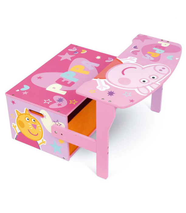 3 σε 1 ΞΥΛΙΝΟ ΠΑΓΚΑΚΙ/ΓΡΑΦΕΙΟ/ΟΡΓΑΝΩΤΗΣ PEPPA
