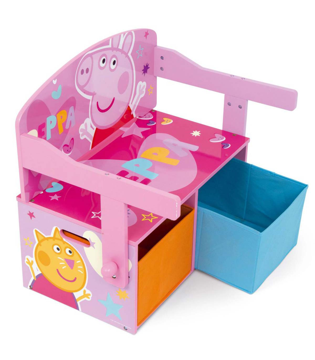 3 σε 1 ΞΥΛΙΝΟ ΠΑΓΚΑΚΙ/ΓΡΑΦΕΙΟ/ΟΡΓΑΝΩΤΗΣ PEPPA