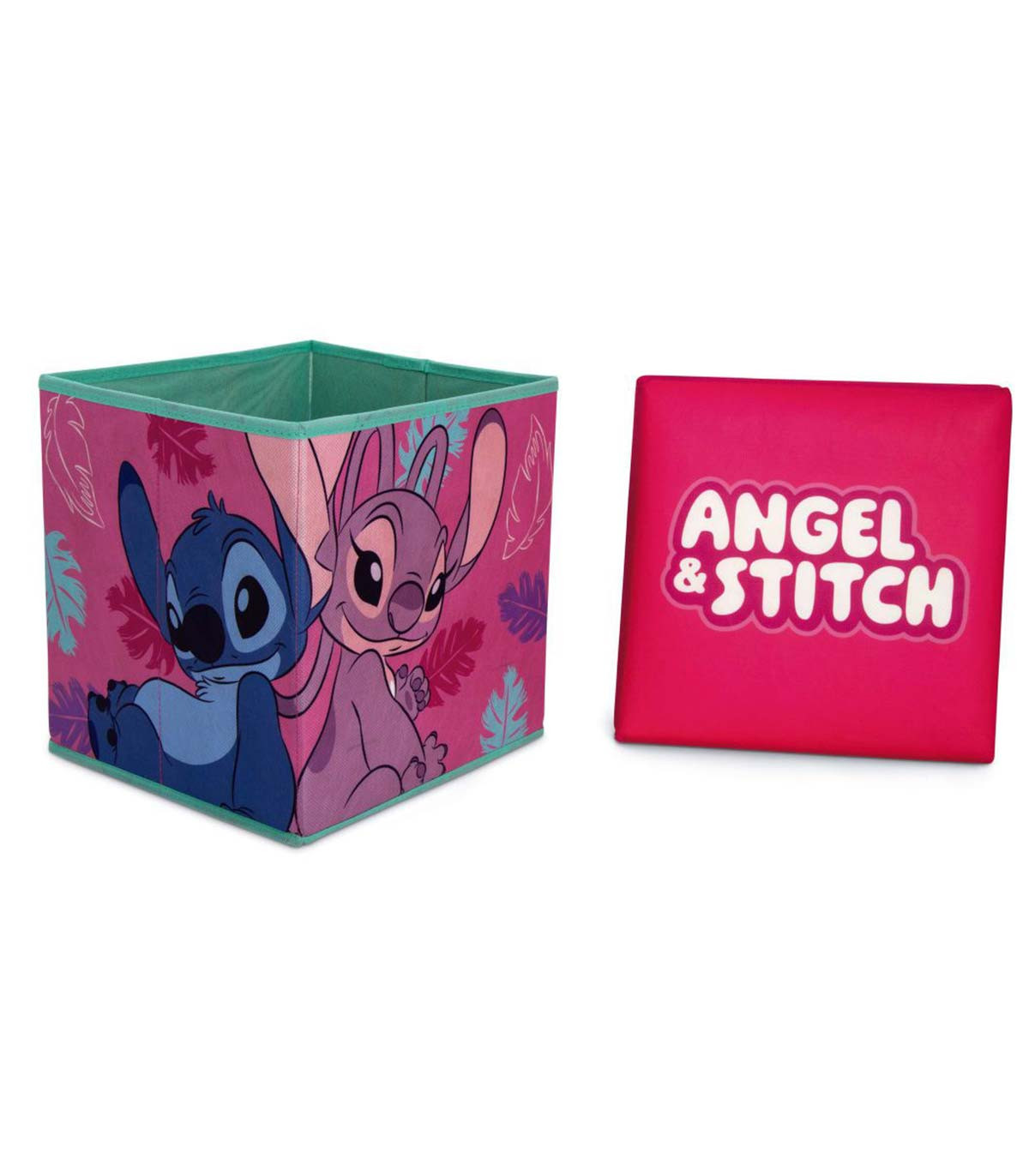 Σκαμπό-μπαούλο για παιχνίδια 30 εκ. STITCH GIRL