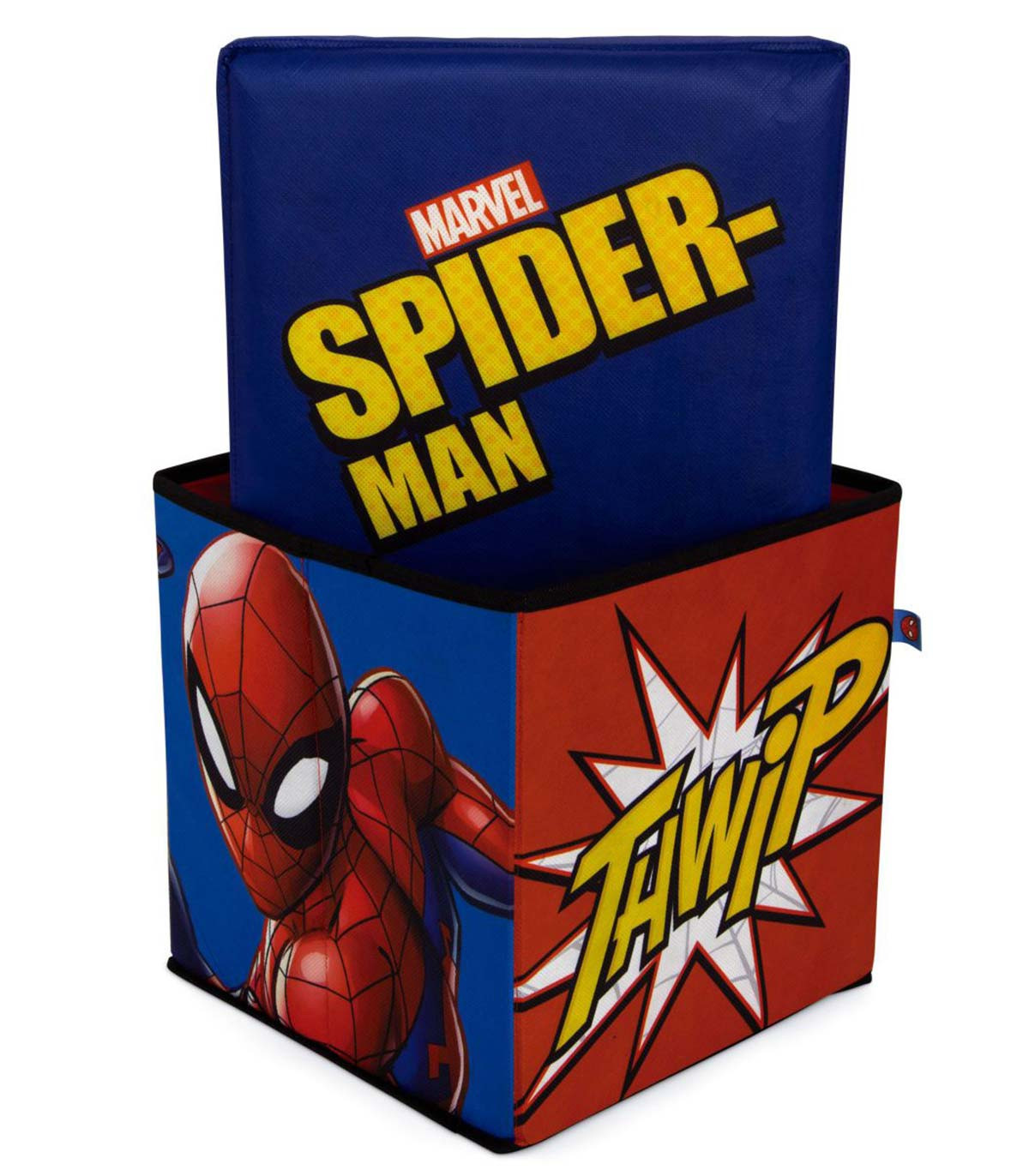 SPIDERMAN TOY STORAGE STOOL 30 CM
