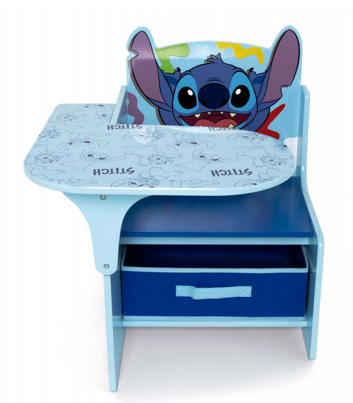 WOODEN DESK WITH CHAIR AND DRAWER STITCH