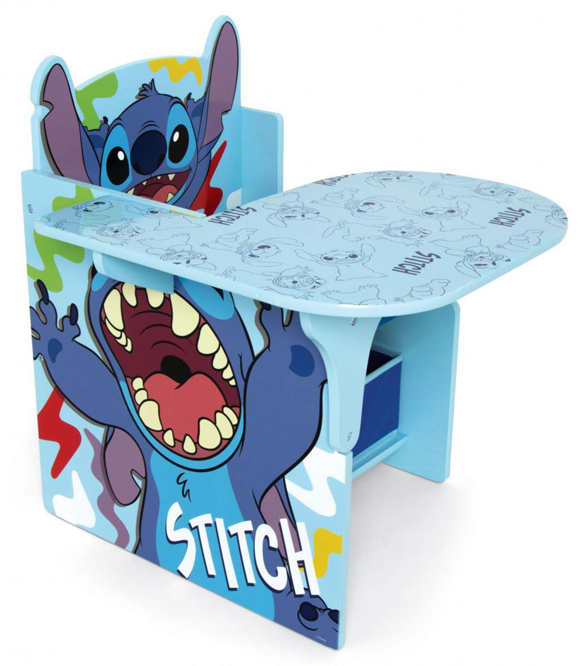 ΞΥΛΙΝΟ ΓΡΑΦΕΙΟ ΜΕ ΚΑΡΕΚΛΑ ΚΑΙ ΣΥΡΤΑΡΙ STITCH