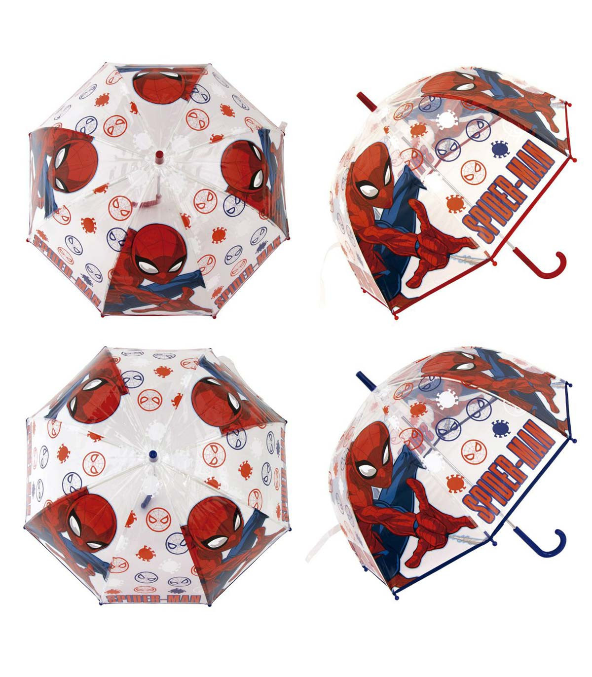 Παιδική μηχανική ομπρέλα-καμπάνα SPIDERMAN
