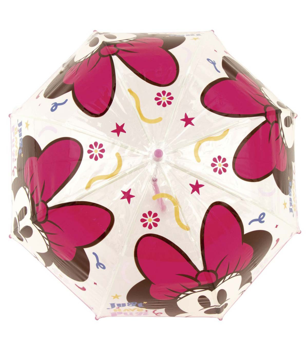 CHILDREN'S BELL-SHAPED MECHANICAL MINNIE UMBRELLA