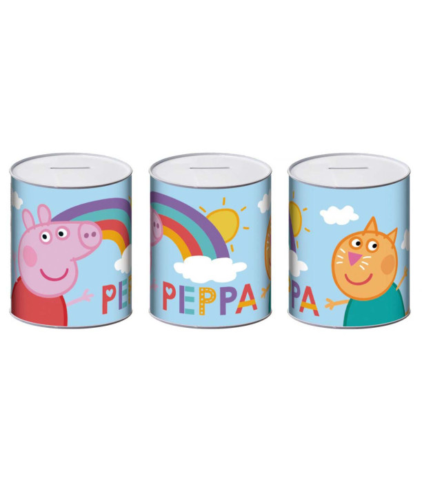ΜΕΤΑΛΛΙΚΟΣ ΚΟΥΜΠΑΡΑΣ 10x10x12 ΕΚ. PEPPA PIG