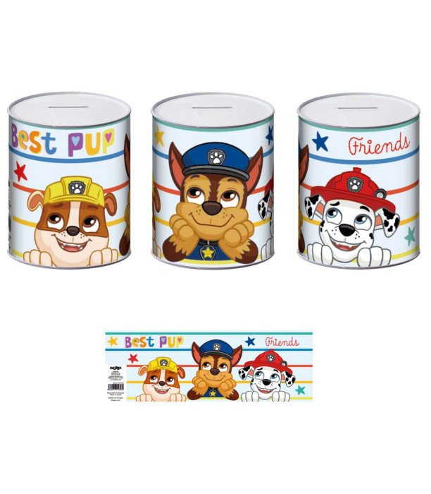 ΜΕΤΑΛΛΙΚΟΣ ΚΟΥΜΠΑΡΑΣ 10x10x12 ΕΚ. PAW PATROL