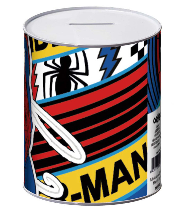 ΜΕΤΑΛΛΙΚΟΣ ΚΟΥΜΠΑΡΑΣ 10x10x12 ΕΚ. SPIDERMAN