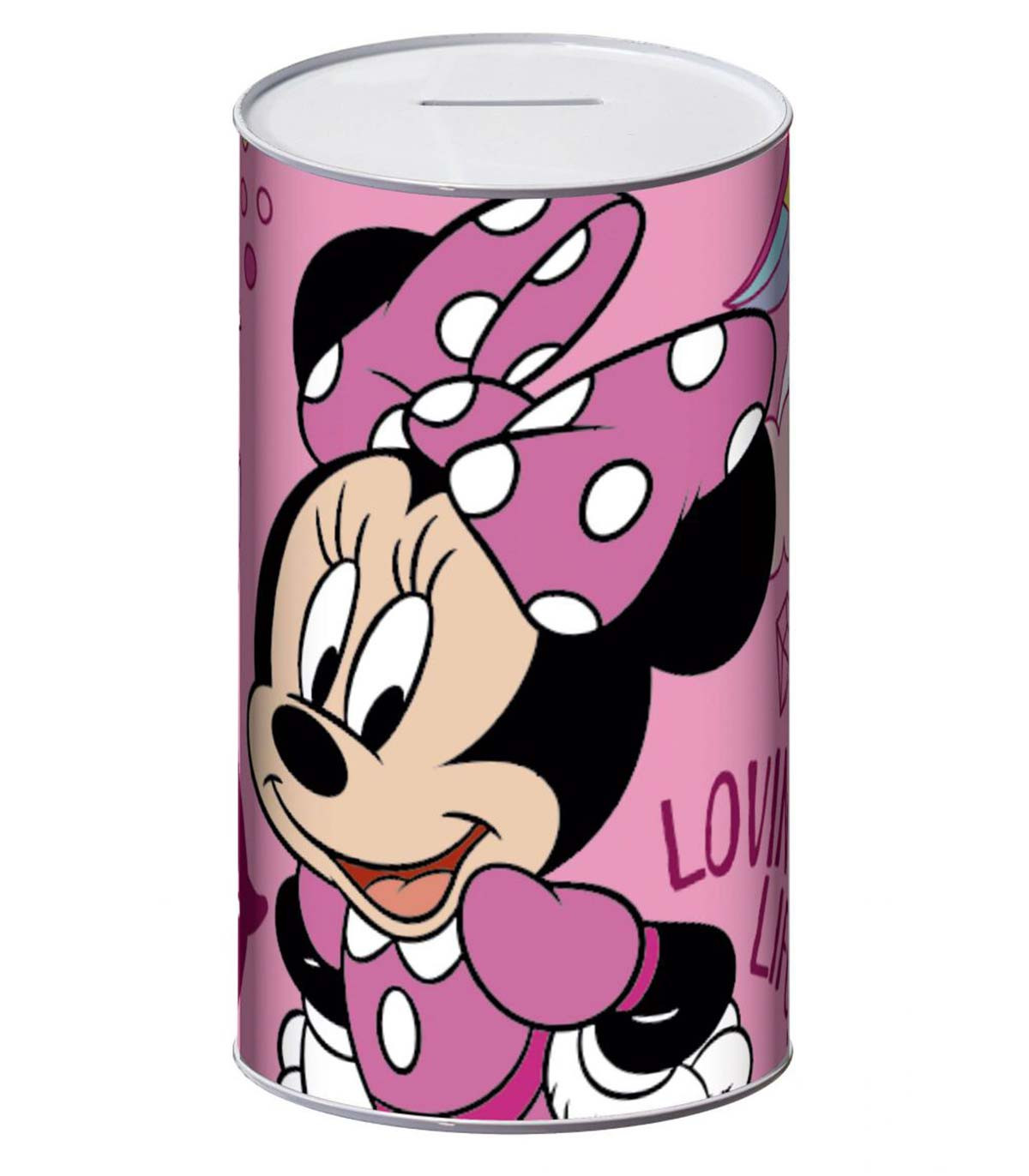 ΜΕΤΑΛΛΙΚΟΣ ΚΟΥΜΠΑΡΑΣ 10x10x17,5 ΕΚ. MINNIE