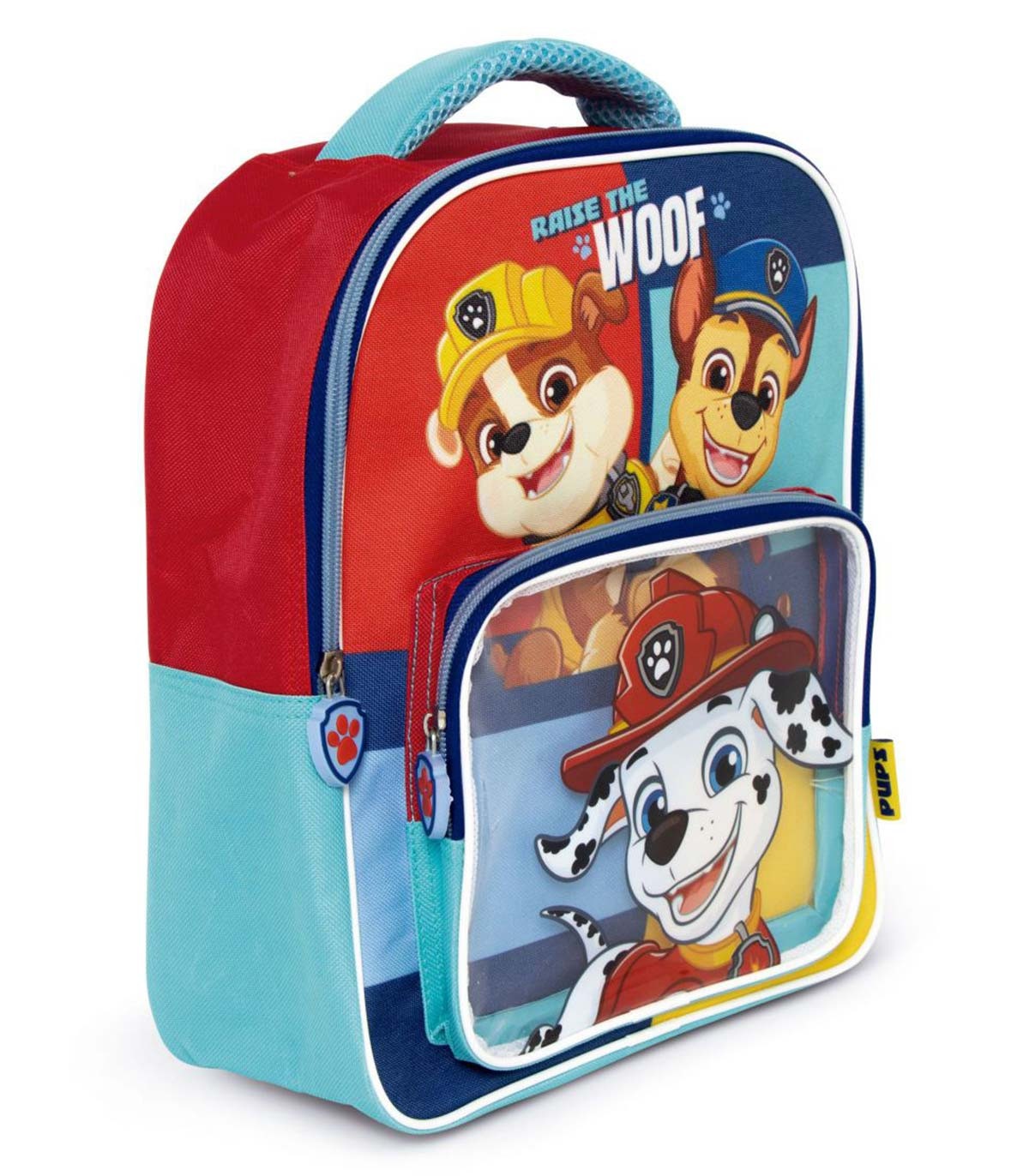 PAW PATROL BACKPACK WITH FRONT POCKET 30x24.5x11 CM