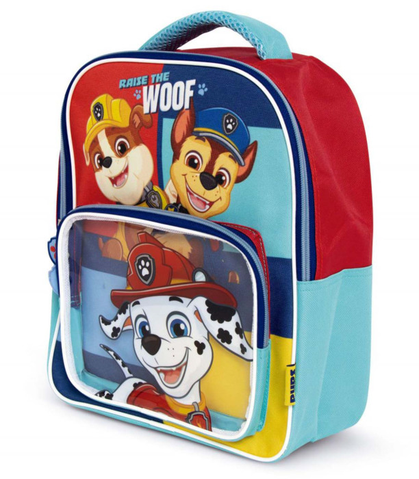 PAW PATROL BACKPACK WITH FRONT POCKET 30x24.5x11 CM