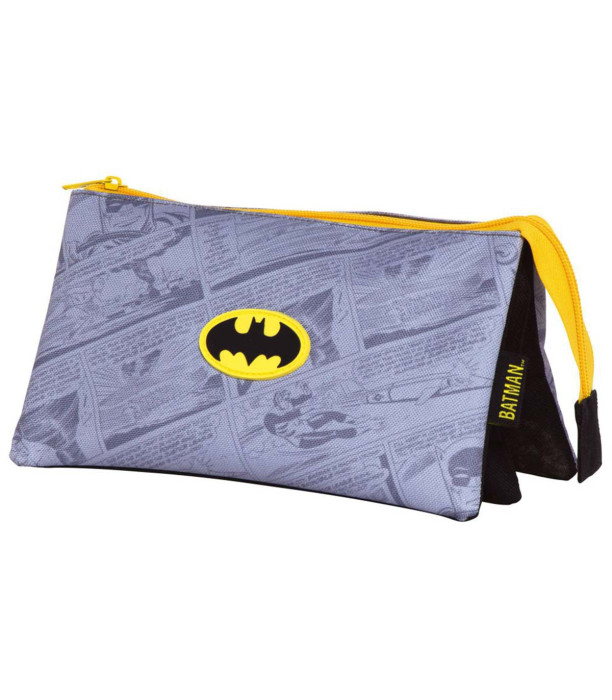 PENCIL CASE WITH 2 COMPARTMENTS 21x11x3.5 CM BATMAN