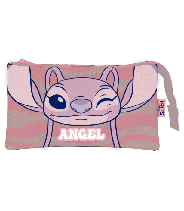 PENCIL CASE WITH 2 COMPARTMENTS 21x11x3.5 CM ANGEL