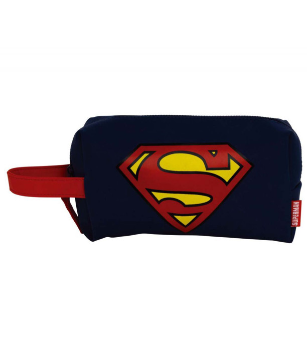 SUPERMAN TOILETRY BAG 13x22x8 CM