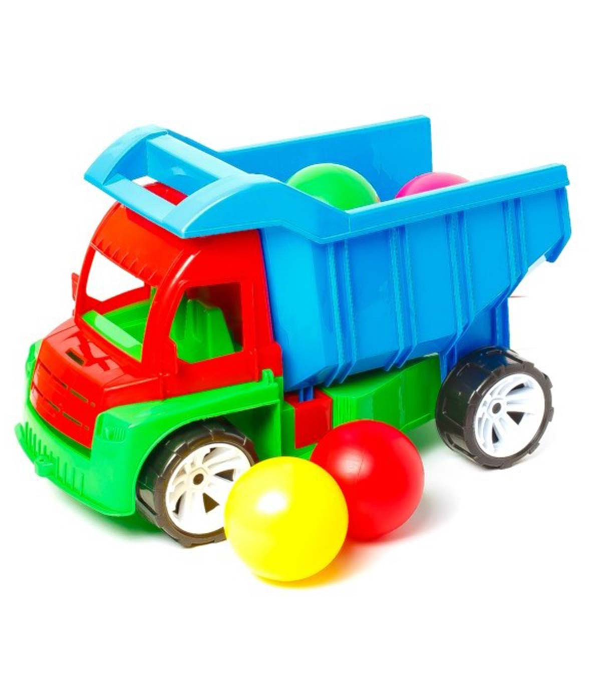 HIGH FLOWER DUMPER WITH LARGE 40 CM BALLS