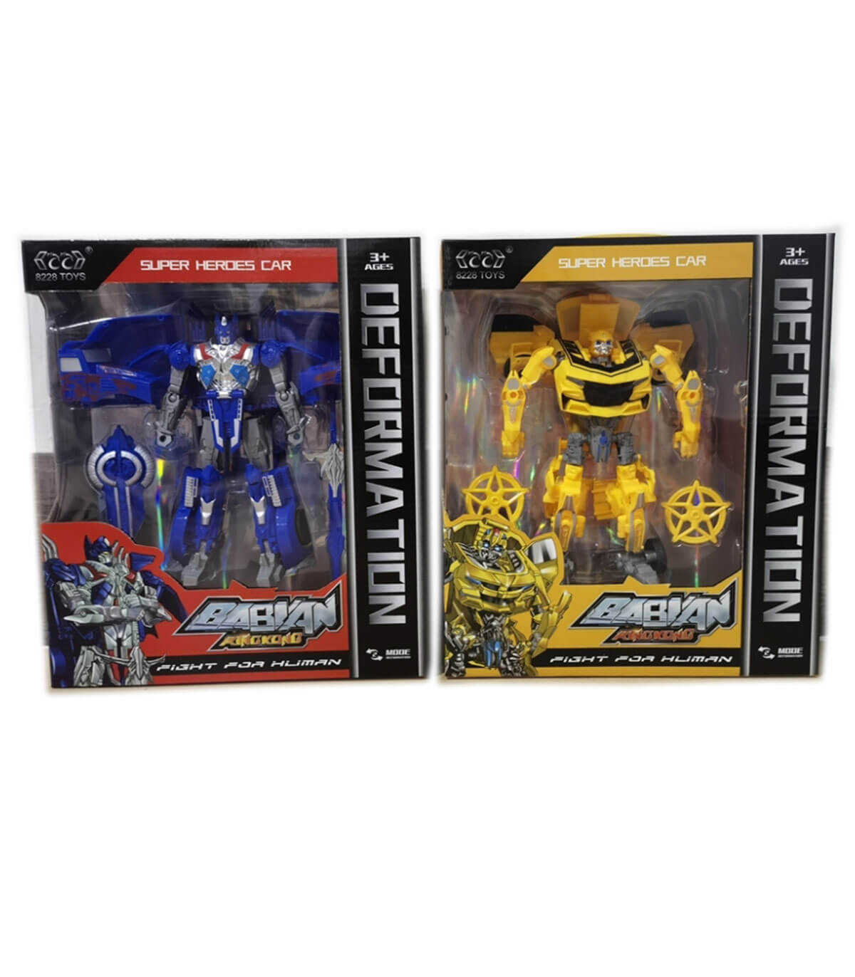 TRANSFORMER BABVAN YELLOW/BLUE