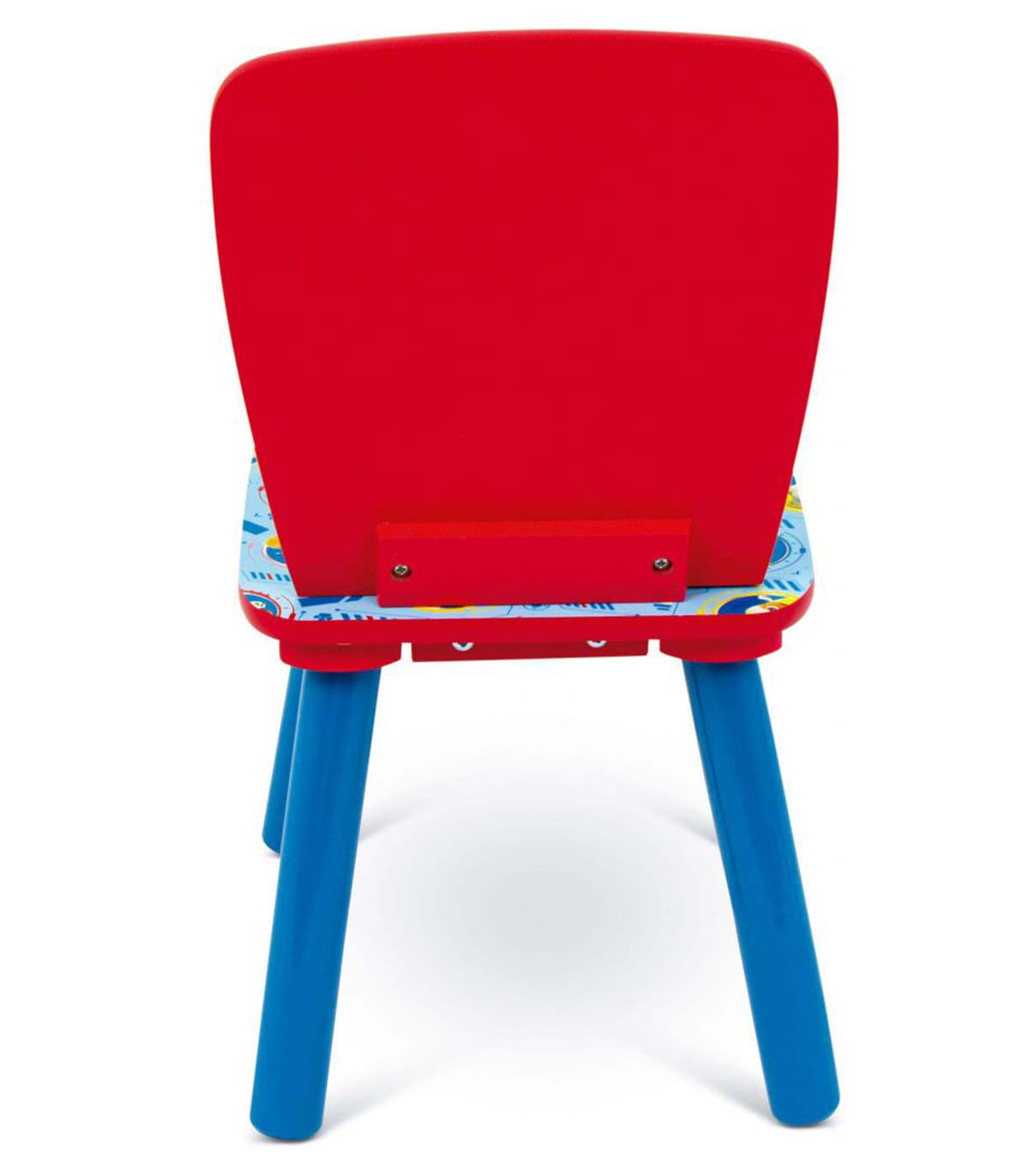 WOODEN TABLE WITH 2 PAW PATROL CHAIRS
