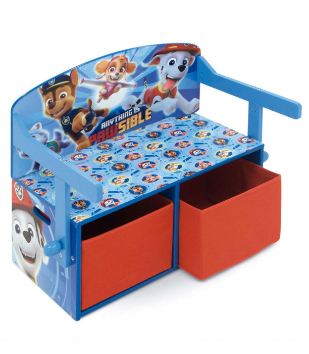 3 σε 1 ΞΥΛΙΝΟ ΠΑΓΚΑΚΙ/ΓΡΑΦΕΙΟ/ΟΡΓΑΝΩΤΗΣ PAW PATROL