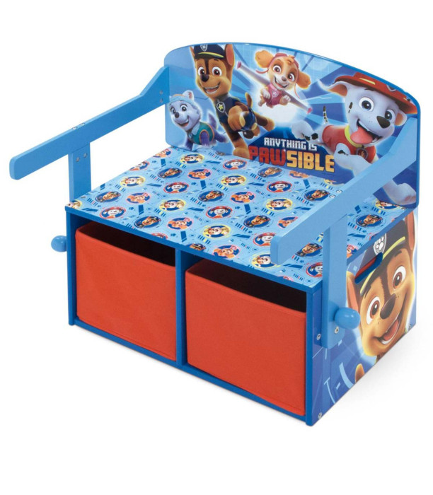 3 σε 1 ΞΥΛΙΝΟ ΠΑΓΚΑΚΙ/ΓΡΑΦΕΙΟ/ΟΡΓΑΝΩΤΗΣ PAW PATROL