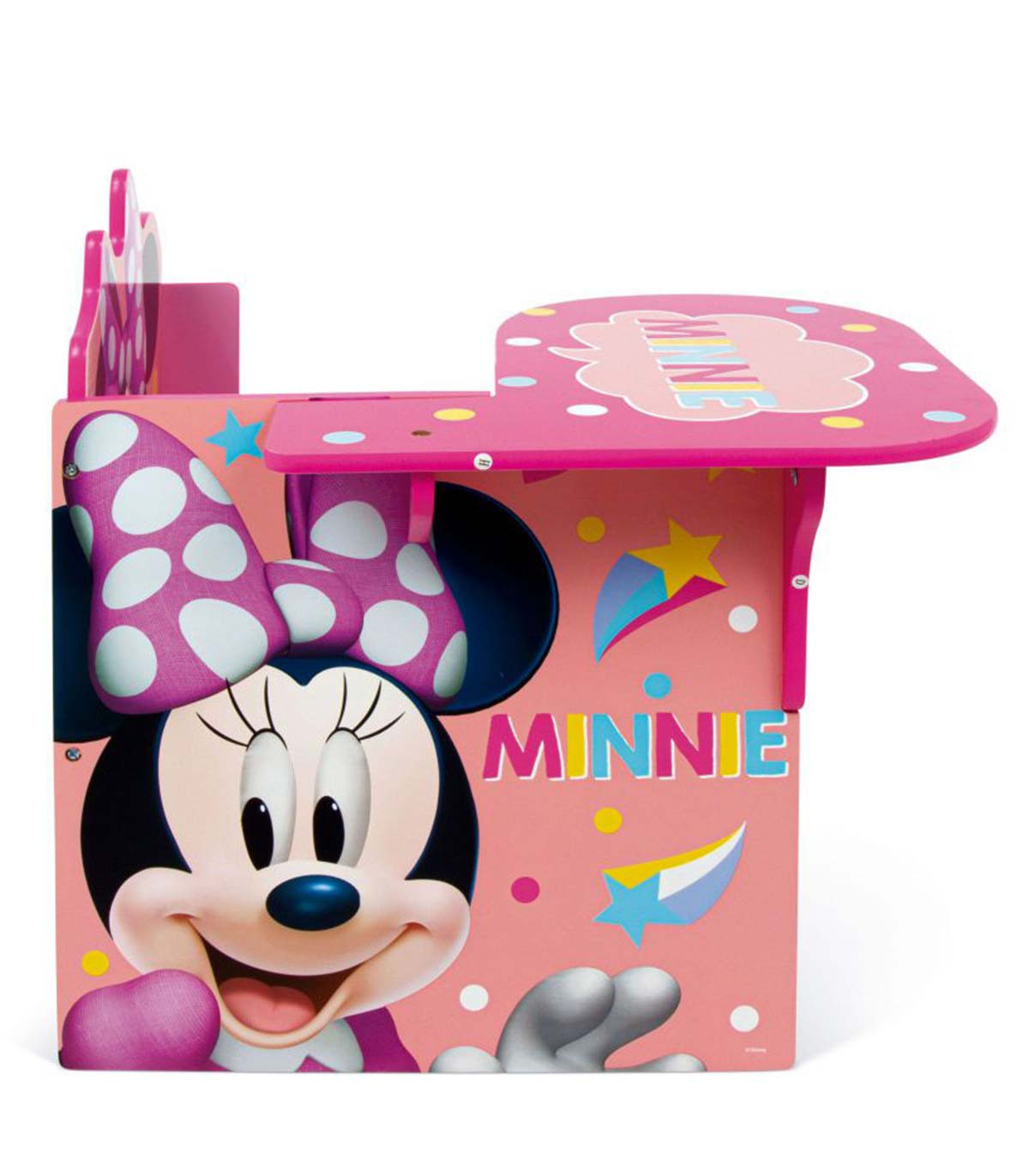 WOODEN DESK WITH CHAIRS AND DRAWER MINNIE