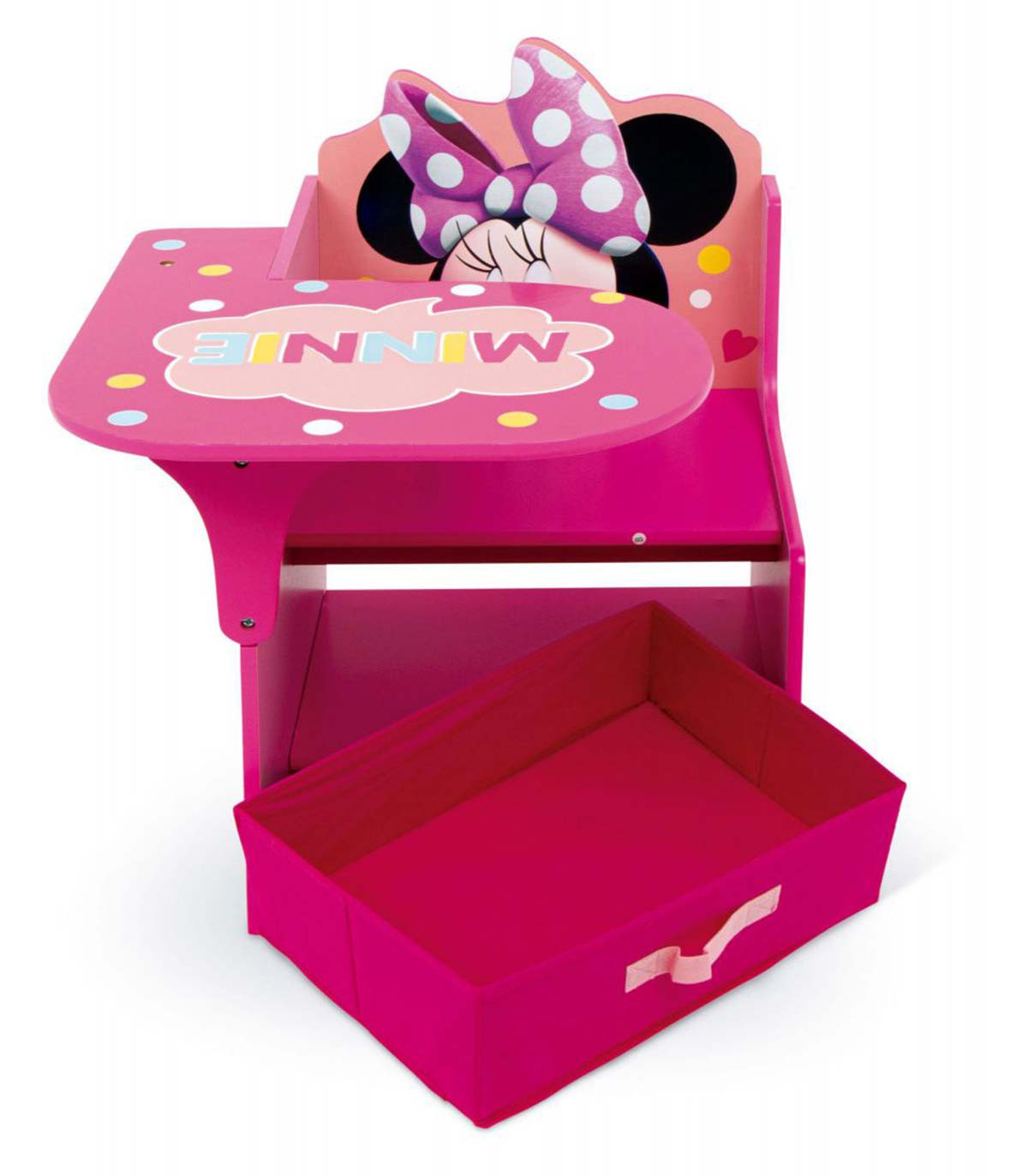 Ξύλινο γραφείο με καρέκλες και συρτάρι MINNIE