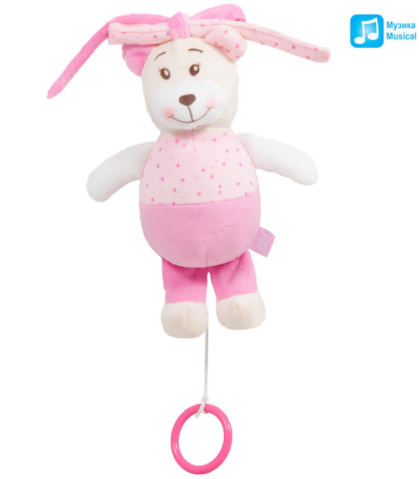 BEAR PLUSH LANTERN TOY 2 COLORS 21 CM - BABY PLUSH