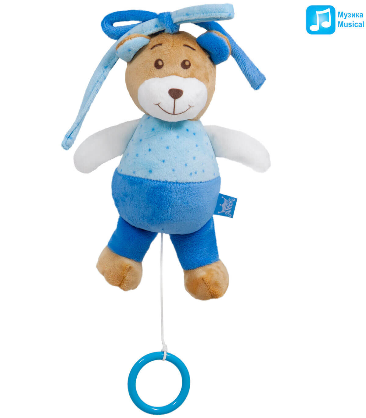 ΛΟΥΤΡΙΝΟ ΑΡΚΟΥΔΑΚΙ 2 ΧΡΩΜΑΤΑ 21 ΕΚ Amek toys