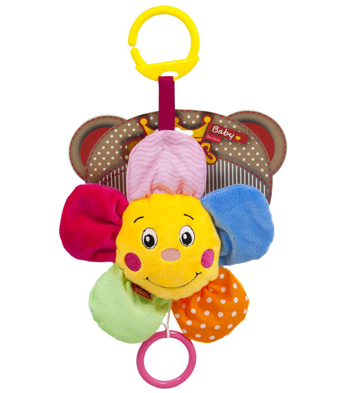 ΛΟΥΤΡΙΝΟ ΛΟΥΛΟΥΔΙ ΓΙΑ ΜΩΡΑΚΙΑ 20 CM Amek toys