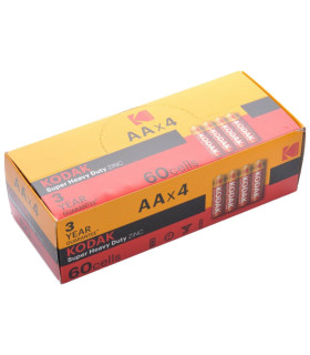ZINC BATTERY KODAK R6 / AA 1.5V - PACKAGING AND BATTERIES