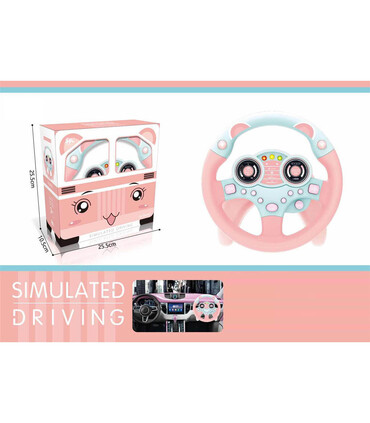 STEERING WHEEL SIMULATOR FOR GIRLS - Cars and jeeps