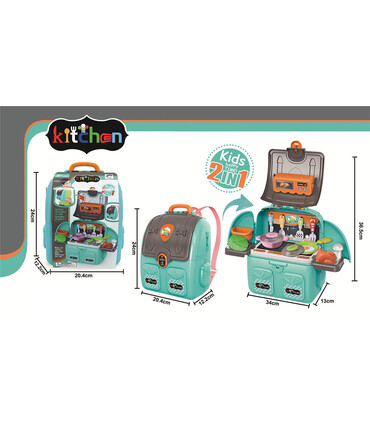 BACKPACK KITCHEN SET - KITCHENS, SERVICES AND FOOD