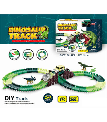 DINOSAUR TRACK 170 PARTS - PARKINGS, GARAGES, TRACKS AND AIRPORTS