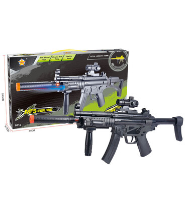 SET AUTOMATIC MP5 GUN WITH LASER - MACHINES AND RIFLES