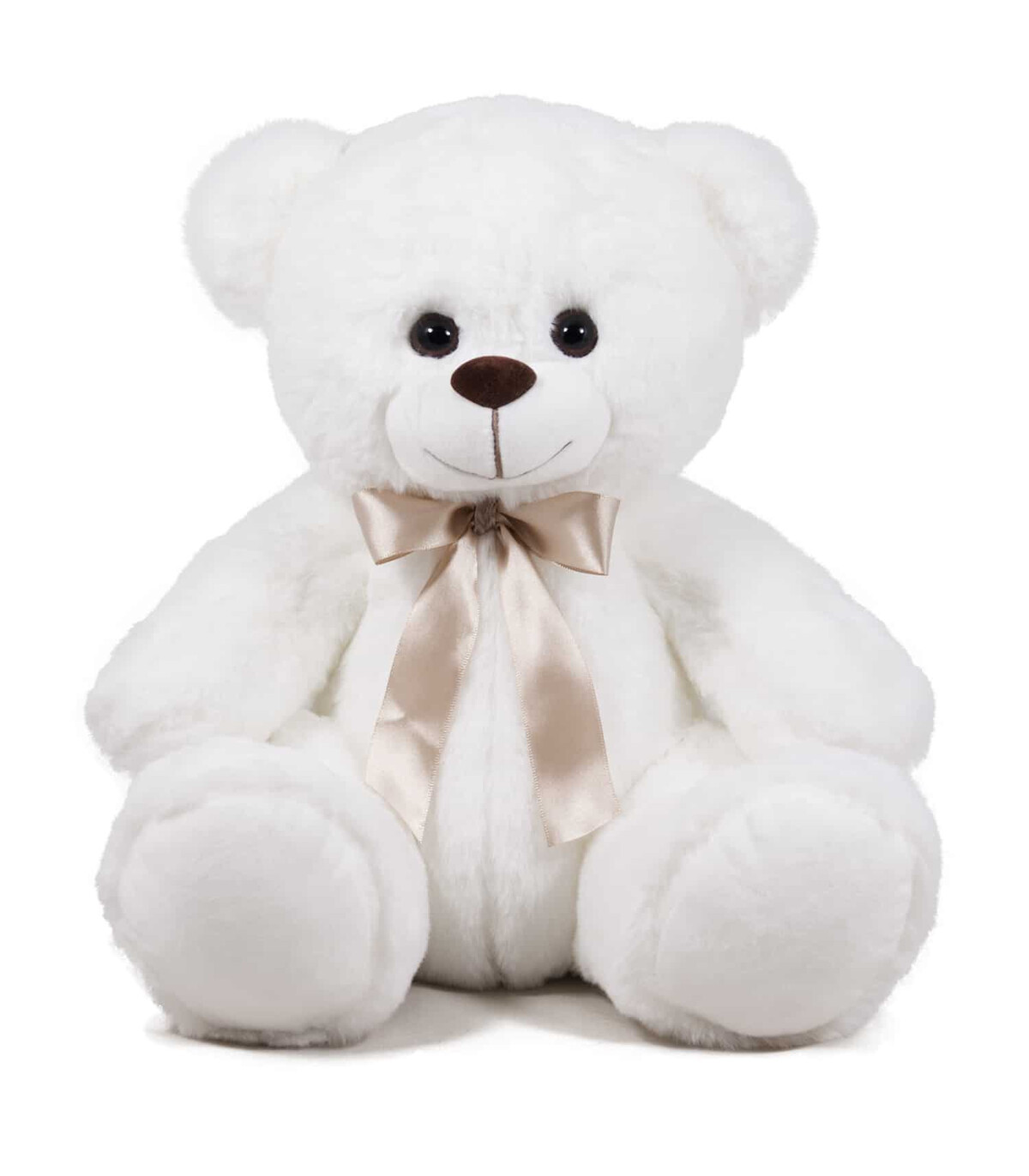 PLUSH TEDDY BEAR WITH TAPE 4 COLORS 30 CM - Medium