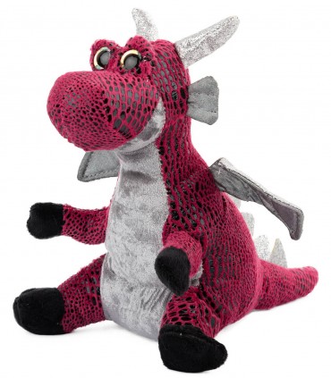 PLUSH DRAGON WITH WINGS 5 COLORS 22 CM - Small