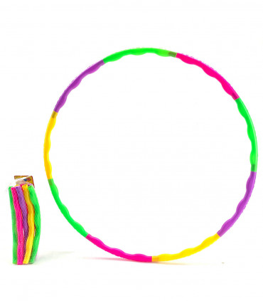 FOLDING HOOP NEON COLORS - RODS, ROPES AND HOOPS