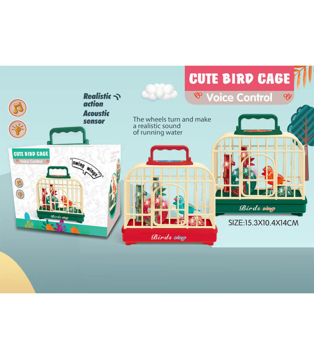 BIRD CAGE WITH BATTERY - Musical