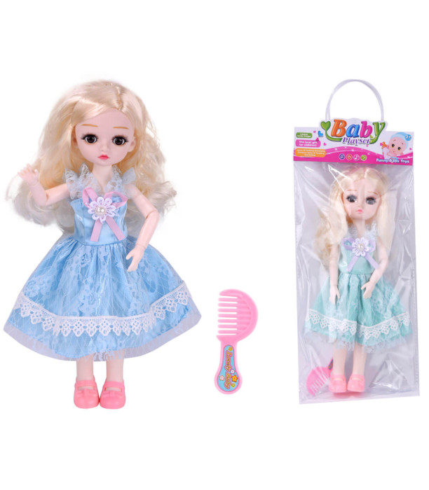 BLONDE DOLL WITH MOVABLE LIMBS - DOLLS AND MERMAIDS