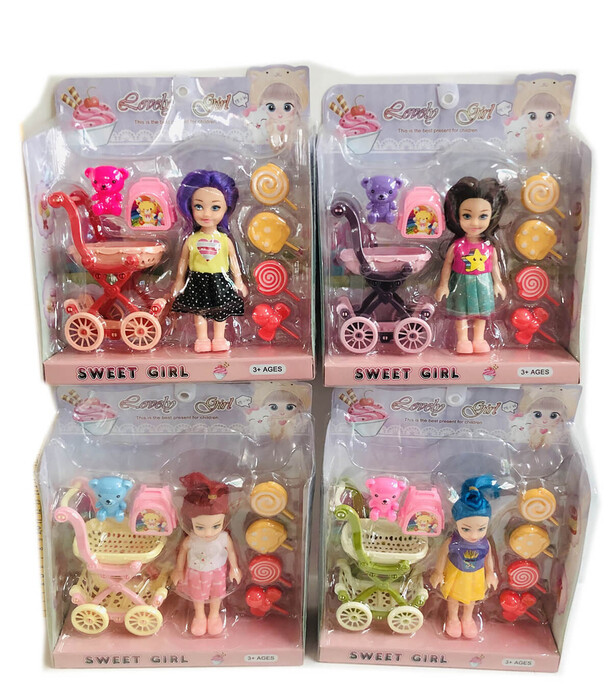 ΚΟΥΚΛΑ ΜΕ ΚΑΡΟΤΣΙ ΣΕ BLISTER 