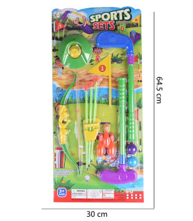 ΓΚΟΛΦ ΜΕ ΦΙΟΓΚ ΚΑΙ ΠΙΝΕΣ ΣΕ ΧΑΡΤΟ Armtoys