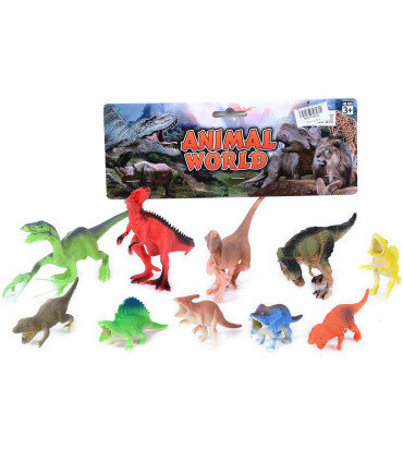 SET DINOSAURS 10 PCS. - Dinosaurs