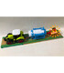 TRACTOR WITH TANK AND HAY COLLECTOR - Agricultural, construction machinery and military equipments