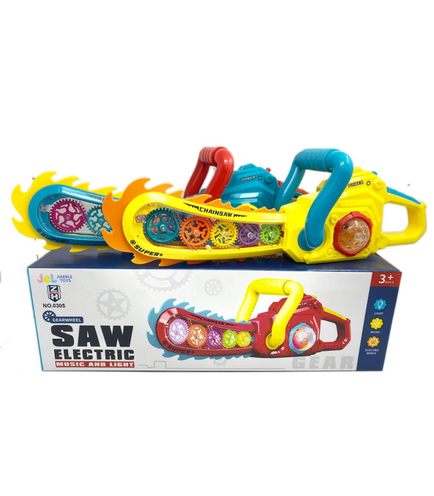 ELECTRIC CHAINSAW WITH MUSIC AND LIGHT - TOOLS