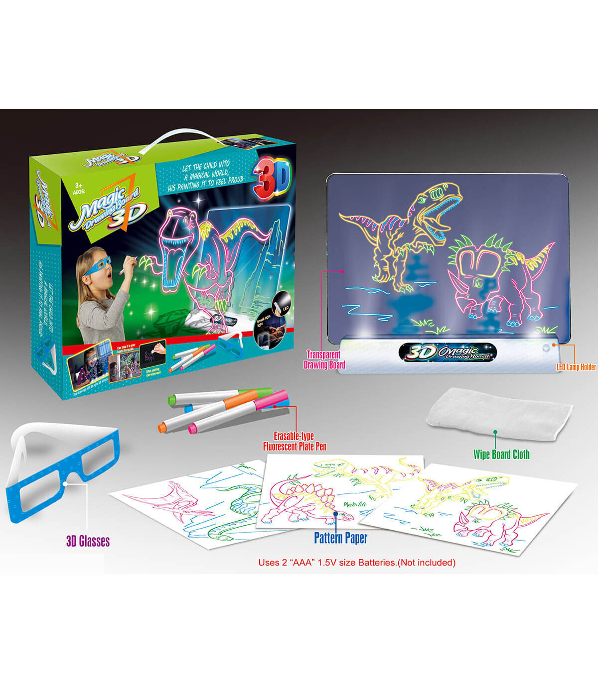 ΚΙΤ 3D DrawING MAGIC 